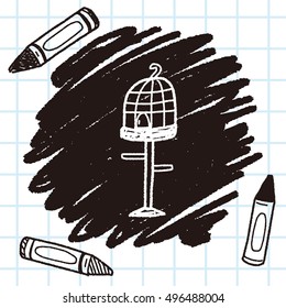 doodle birdcage