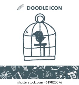 doodle birdcage