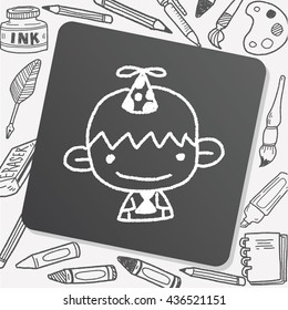 doodle birthday boy