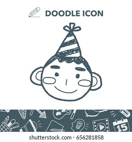 doodle birthday boy
