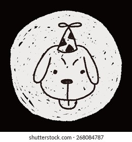 doodle birthday dog