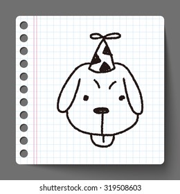 doodle birthday dog