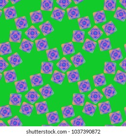 Doodle bisquit cookie or cracker background. Cookie seamless pattern