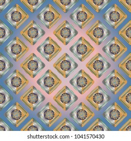 Doodle bisquit cookie or cracker background. Cookie seamless pattern