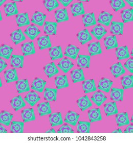 Doodle bisquit cookie or cracker background. Cookie seamless pattern