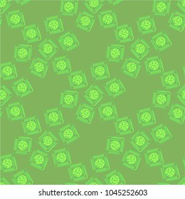 Doodle bisquit cookie or cracker background. Cookie seamless pattern