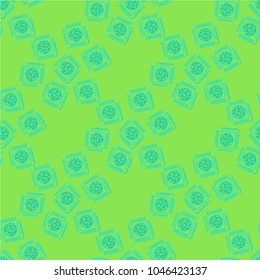 Doodle bisquit cookie or cracker background. Cookie seamless pattern