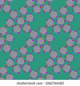 Doodle bisquit cookie or cracker background. Cookie seamless pattern