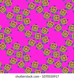 Doodle bisquit cookie or cracker background. Cookie seamless pattern