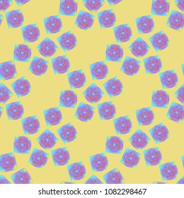 Doodle bisquit cookie or cracker background. Cookie seamless pattern