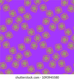 Doodle bisquit cookie or cracker background. Cookie seamless pattern