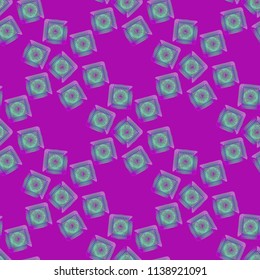 Doodle bisquit cookie or cracker background. Cookie seamless pattern