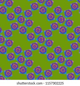 Doodle bisquit cookie or cracker background. Cookie seamless pattern