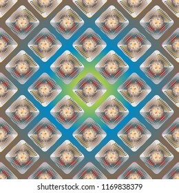 Doodle bisquit cookie or cracker background. Cookie seamless pattern