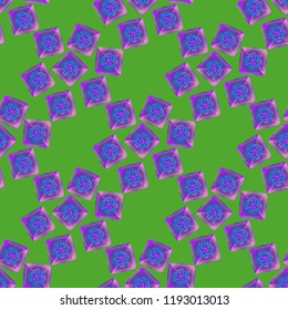 Doodle bisquit cookie or cracker background. Cookie seamless pattern