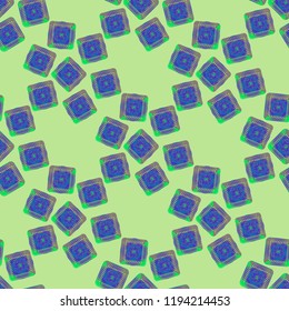 Doodle bisquit cookie or cracker background. Cookie seamless pattern