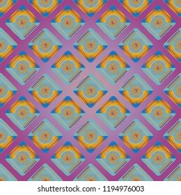 Doodle bisquit cookie or cracker background. Cookie seamless pattern