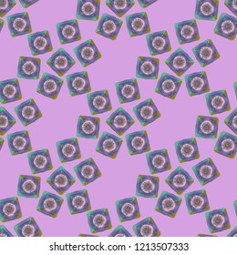 Doodle bisquit cookie or cracker background. Cookie seamless pattern