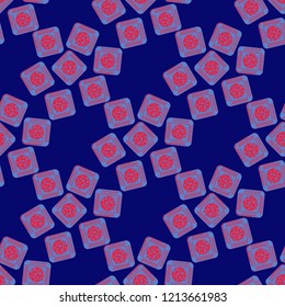 Doodle bisquit cookie or cracker background. Cookie seamless pattern