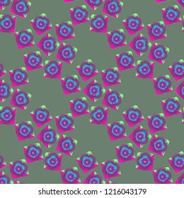 Doodle bisquit cookie or cracker background. Cookie seamless pattern