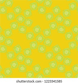 Doodle bisquit cookie or cracker background. Cookie seamless pattern