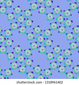 Doodle bisquit cookie or cracker background. Cookie seamless pattern