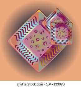 Doodle bisquit cookie or cracker icon