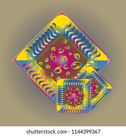 Doodle bisquit cookie or cracker icon