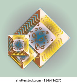 Doodle bisquit cookie or cracker icon