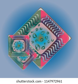 Doodle bisquit cookie or cracker icon