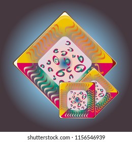 Doodle bisquit cookie or cracker icon