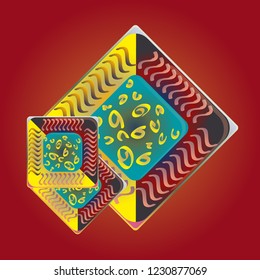 Doodle bisquit cookie or cracker icon
