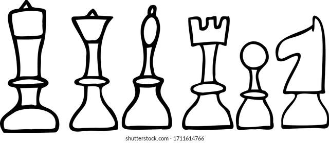 3,912 Chess Doodles Images, Stock Photos & Vectors | Shutterstock