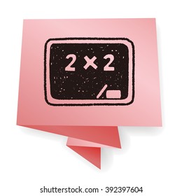 doodle blackboard
