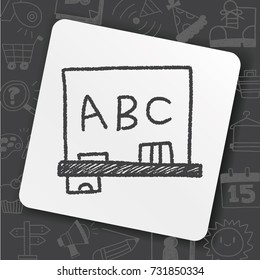 doodle blackboard