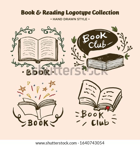 Doodle book collection - vector illustration