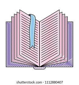 doodle book education information object with separator