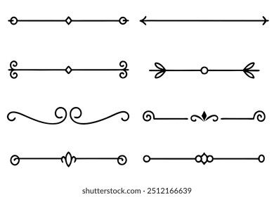 Doodle Borders Line Art with Unique Flair