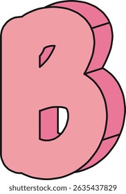 Doodle Box Font 3D Letters and Numbers