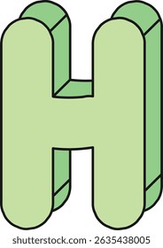 Doodle Box Font 3D Letters and Numbers