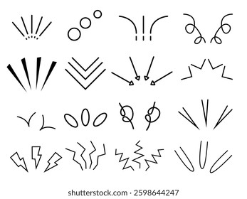 Doodle bubble set on white background
Beautiful vector big bubble set doodle