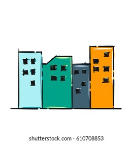 doodle building