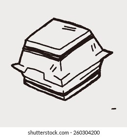 Doodle Burger Box