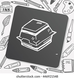 Doodle Burger Box