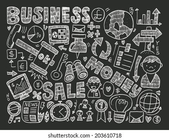 doodle business background