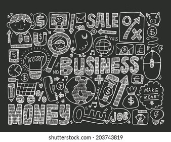 doodle business background