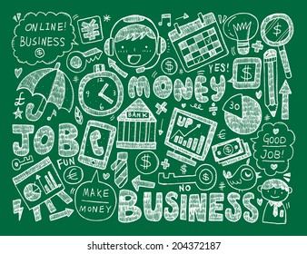 doodle business background