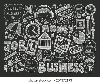 doodle business background
