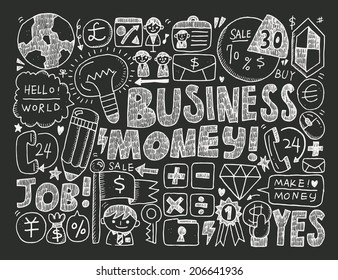 doodle business background
