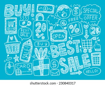 doodle business background